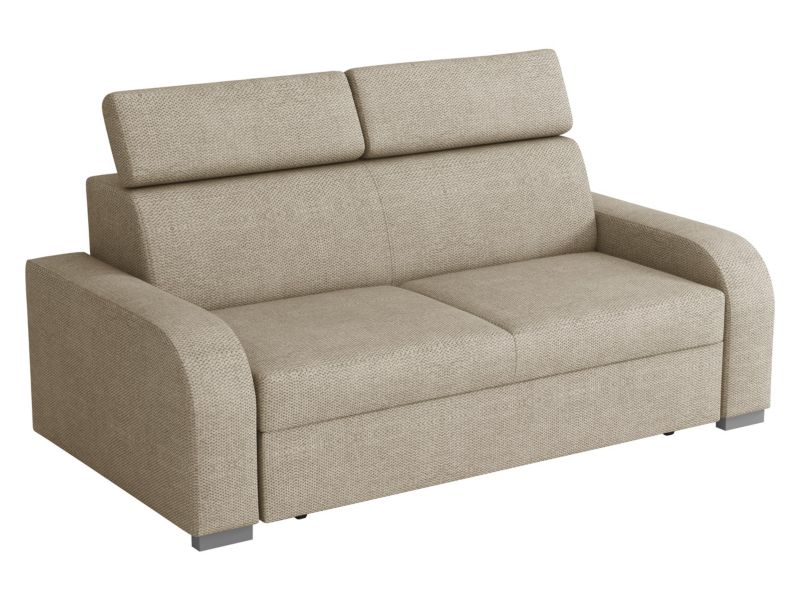 Kanapa MIRJAN 24 do salonu Oslo 3 beżowy welur 1 szt.