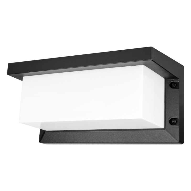 Oprawa architektoniczna LED MasterLED Lagos 2 12W IP54 4000K lampa ścienna czarna 1 szt.