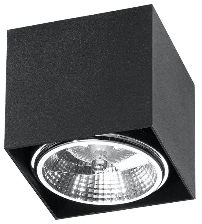 Oprawa sufitowa Sollux Lighting Blake biały 1 x GU10 x 40W IP20 wym: 12 x 12 cm - 1 szt.