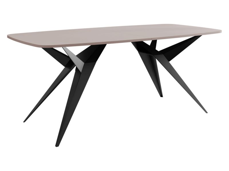 Stół rozkładany MIRJAN 24 Axis 160 czarny/kaszmir 1 szt.