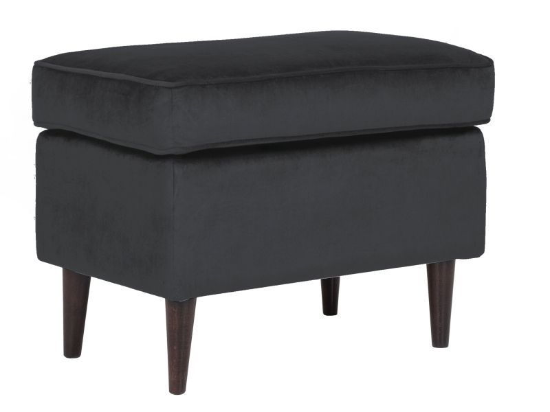 Pufa Signal RON VELVET czarna 1 szt