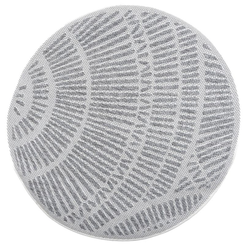 Dywan Multidecor Clyde 120 cm koło koła szary 1 szt.