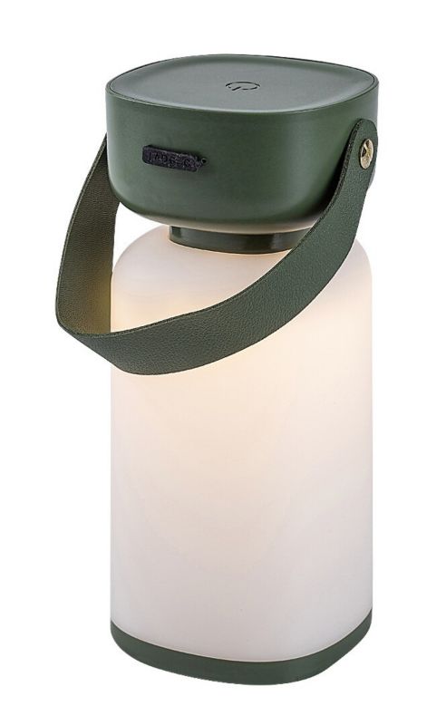 Lampa stołowa Rabalux Funes biało-zielona LED 3W 2800K-6500K 120lm akumulator IP44 wym: 19 x 8 x 8 cm tworzywo sztuczne - 1 szt.