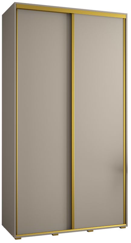 Szafa przesuwna Abiks 60 wysoka Dakota 1 130 kaszmir+kaszmir+złoty 1 szt