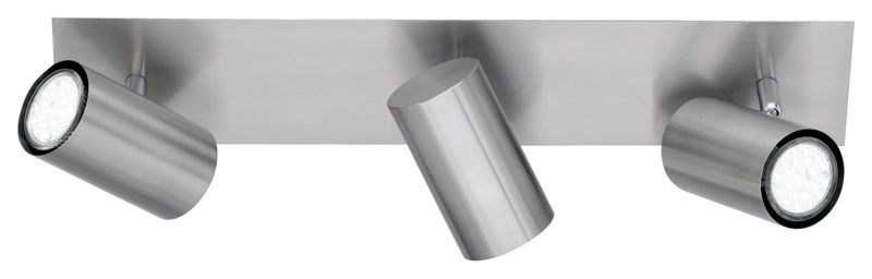 Oprawa sufitowa Trio Marley srebrny 3 x GU10 x IP20 wym: 48 x 9 cm - 1 szt.