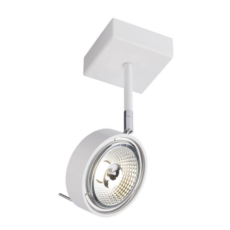 Lampa sufitowa Shilo Fussa biała 1 x GU10 x 18W wym: 29 x 12 x 10 cm - 1 szt.