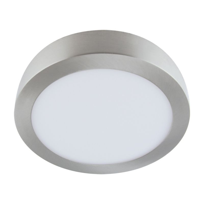 Plafon sufitowy Struhm Martin matowy chrom-biały LED 18W 4000K 1620lm IP20 wym: 3,5 x 22,5 x 22,5 cm aluminium - 1 szt.