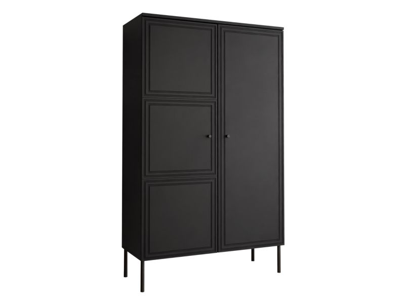 Witryna MIRJAN 24 do salonu Palazzo Bis czarny 1 szt.