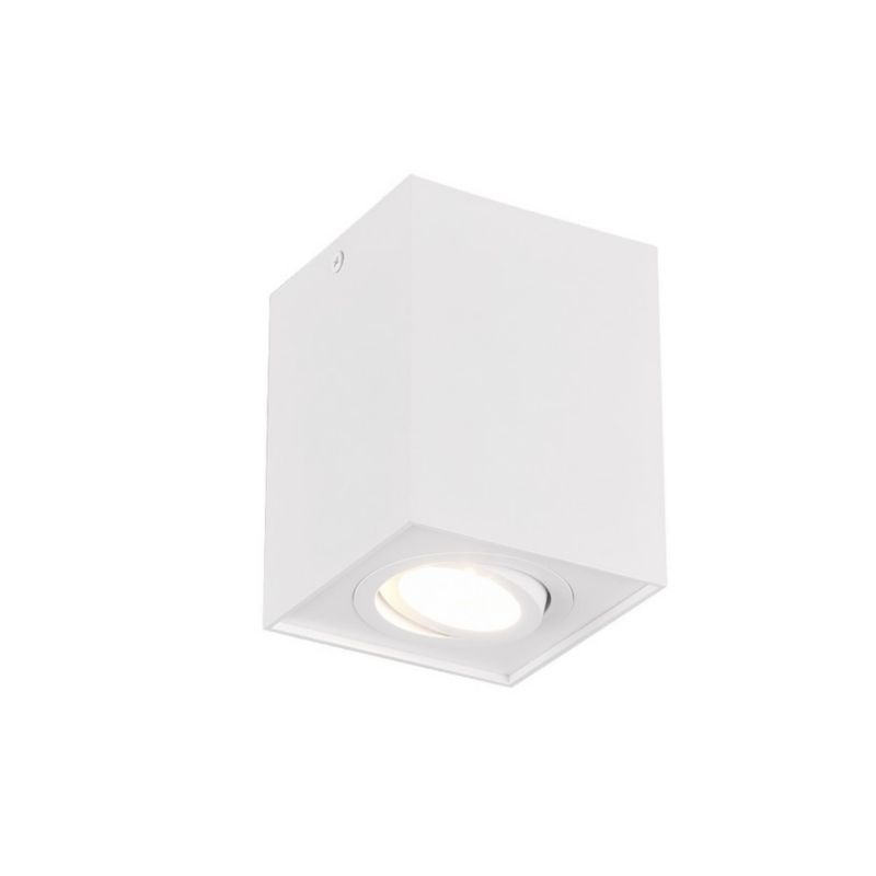 Reflektor sufitowy Trio Biscuit biały 1 x GU10 x IP20 wym: 9,6 x 9,6 cm - 1 szt.
