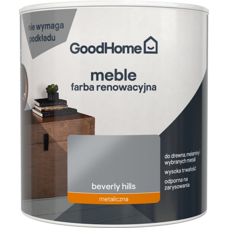 Farba renowacyjna do mebli GoodHome Reno beverly hills metallic 0,5 l