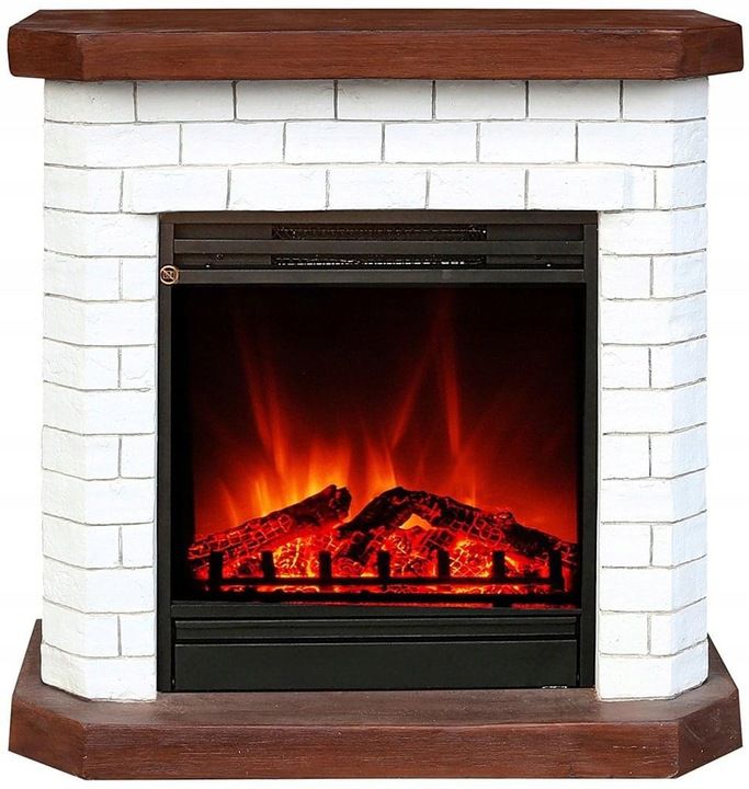 Kominek elektryczny EL FUEGO cegła 1500 W led 1sz
