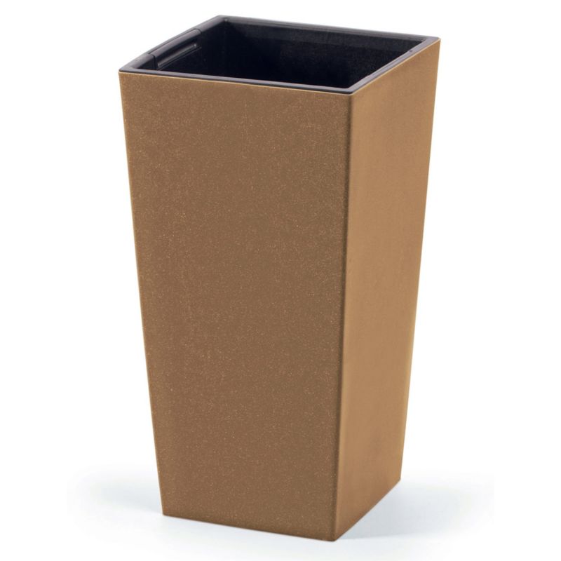 Doniczka Ogrodowa EDANTI Na Taras Do Ogrodu Brązowa 19,5 cm 1 szt.