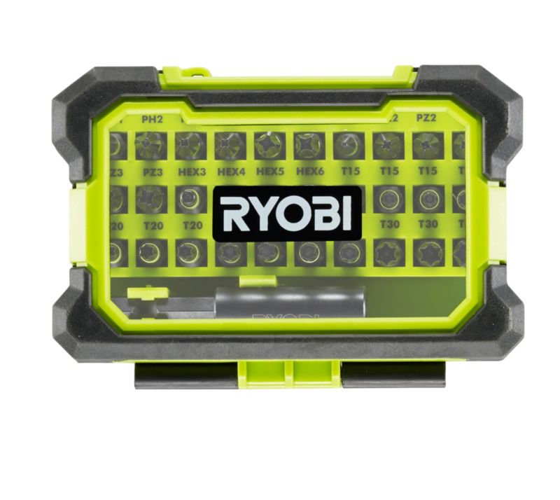 Zestaw bitów Ryobi Torque+ 31 sztuk