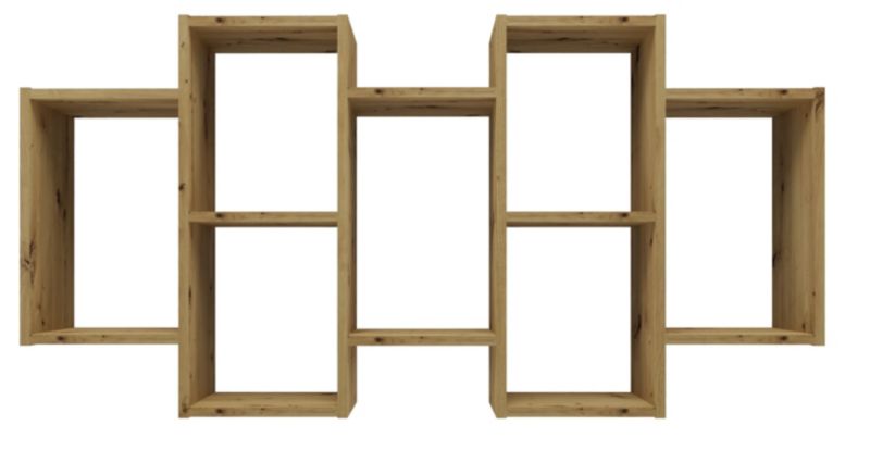 Regał Wiszący Topeshop Bilbao 7.0 Ścienny Półki Dąb Artisan 20x129,5x65 cm 1 szt.