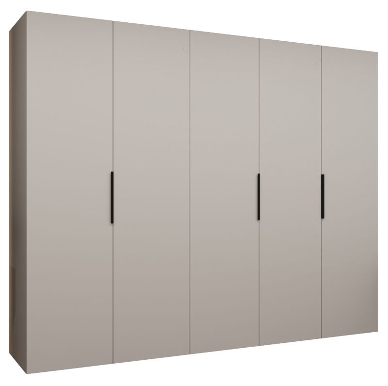 Szafa uchylna Abiks MARBELLA 1 250 wys 202 cm Kaszmir + Czarny 1 szt