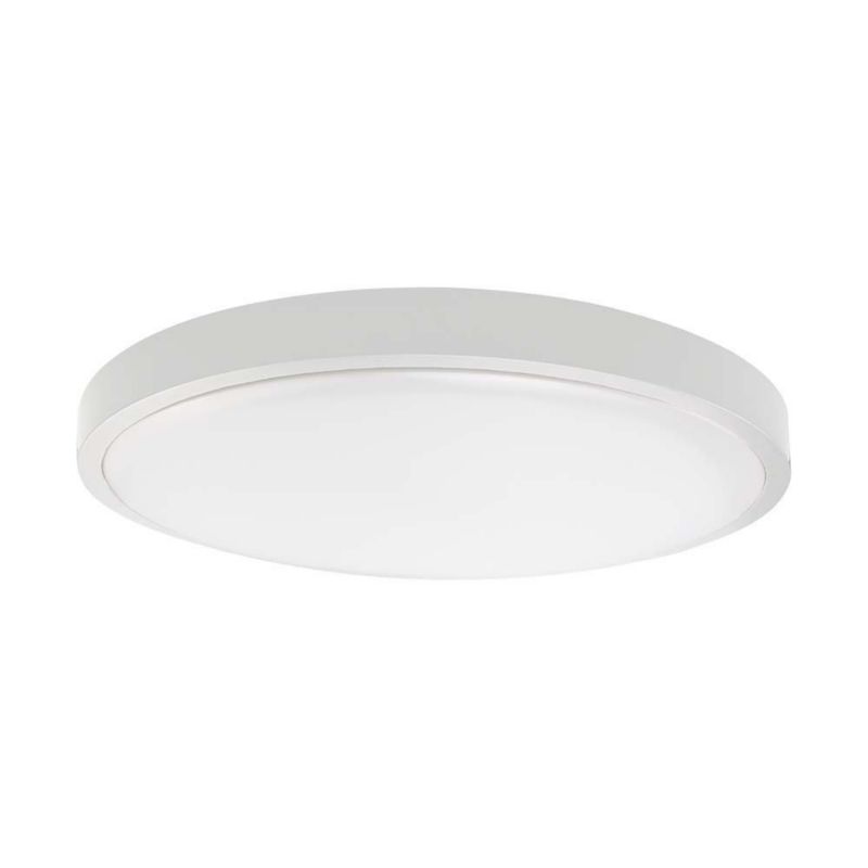 Plafon sufitowy nowoczesny V-TAC biały LED 18W 3000K 1800lm czujnik IP44 wym: 5,5 x 22,5 x 22,5 cm tworzywo sztuczne - 1 szt.