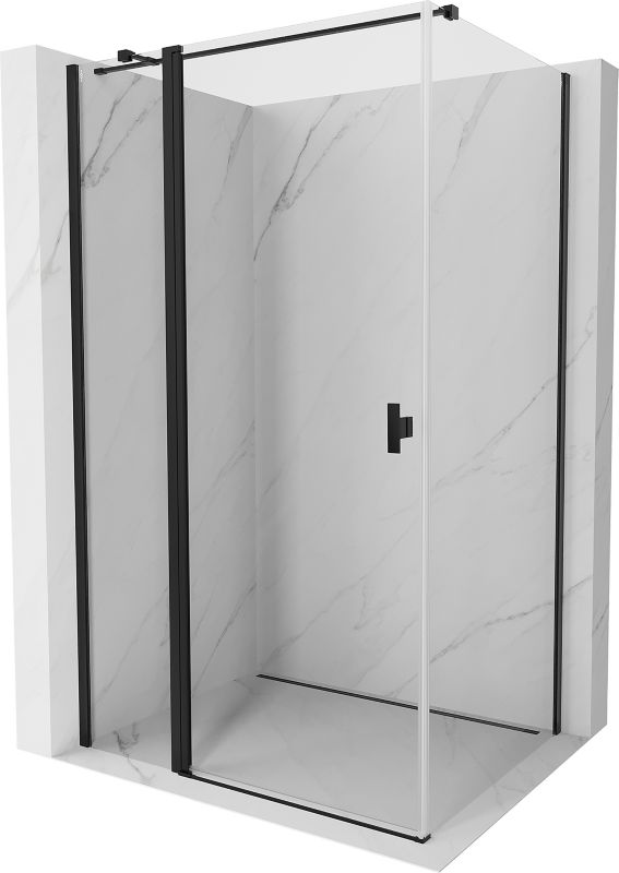 Kabina prysznicowa Mexen Mist T czarna 115x85 cm 8A4T-115-085-70-00 1 szt.