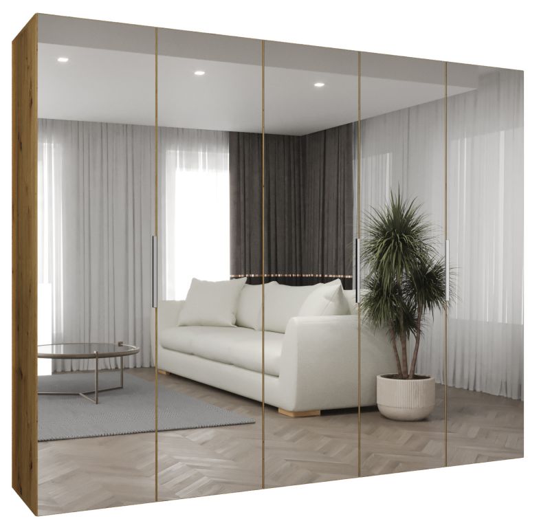 Szafa uchylna Abiks MARBELLA 3 250 wys 202 cm Artisan + Kaszmir 1 szt