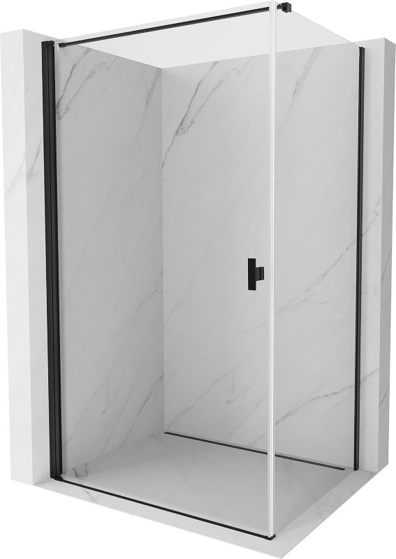 Kabina prysznicowa Mexen Mist-B czarna 70 x 95 cm - 8A2T-070-095-70-00 1 szt.