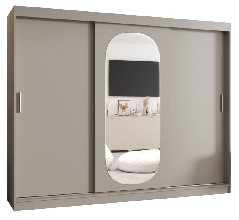 Szafa przesuwna Garderoba Abiks ROYAL 250 kaszmir 1szt.