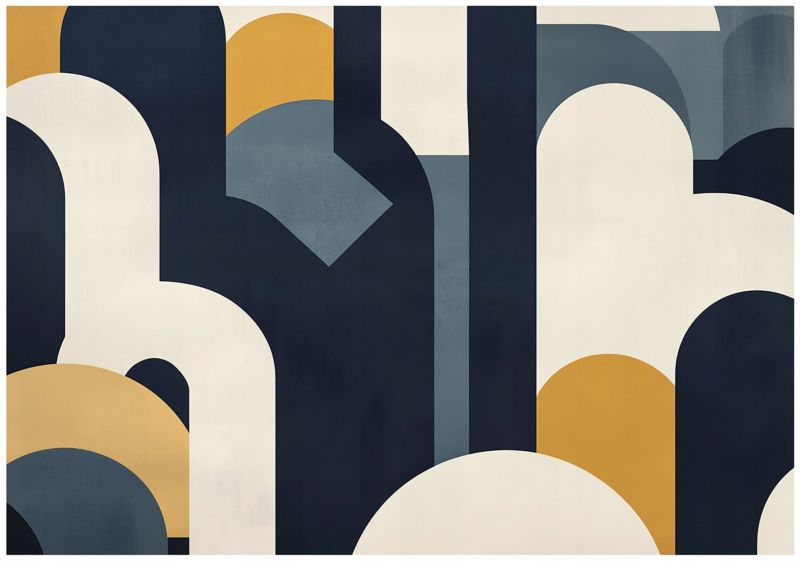 Fototapeta Na Flizelinie WALLARENA 300x210 cm Tapeta Do Sypialni Salonu Art Deco 1 szt.