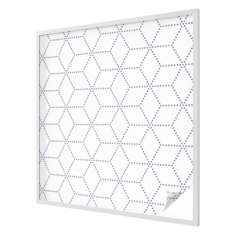 Folia Na Okno Wallfluent 100x100 cm Chroni Prywatność i Zapewnia Dyskrecję Delikatny geometryczny wzór kropkowany 1 rol.