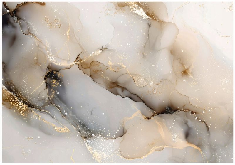 Fototapeta WALLARENA Do Sypialni Salonu Na Flizelinie Marmur Glamour Imitacja 400x280 cm 1 szt.