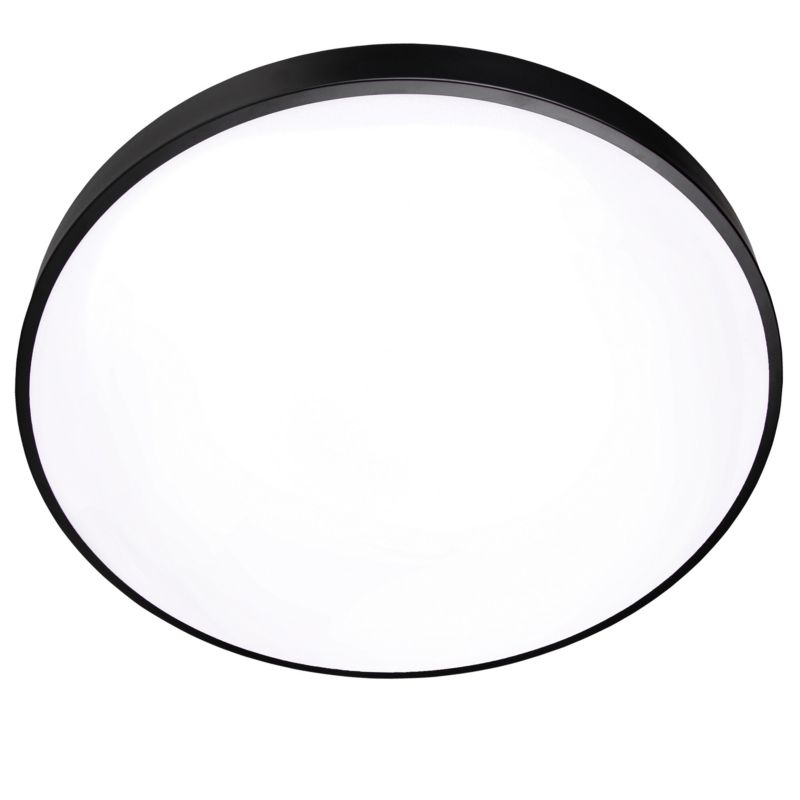 Plafon LED XUDO 142W 78cm CCT z pilotem i aplikacją TUYA Czarny Okrągły 1 szt.