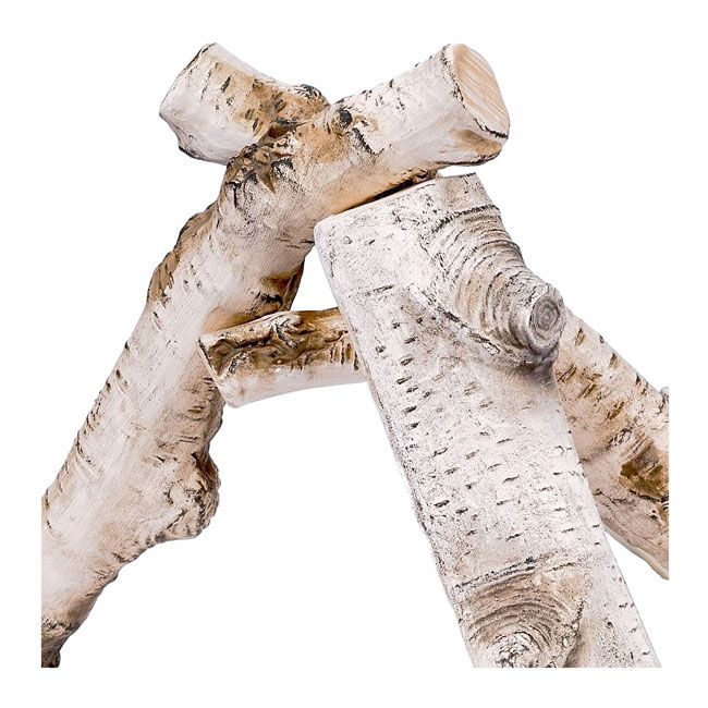 Polana ceramiczne do biokominka brzoza