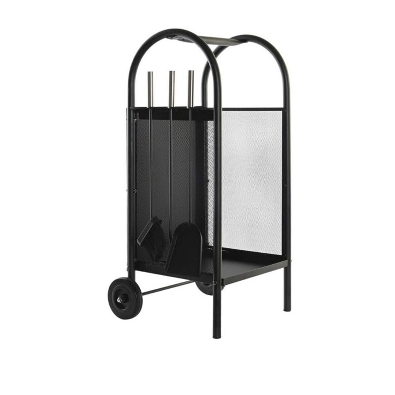 Stojak na drewno z kółkami i akcesoriami Sannover 1 szt.