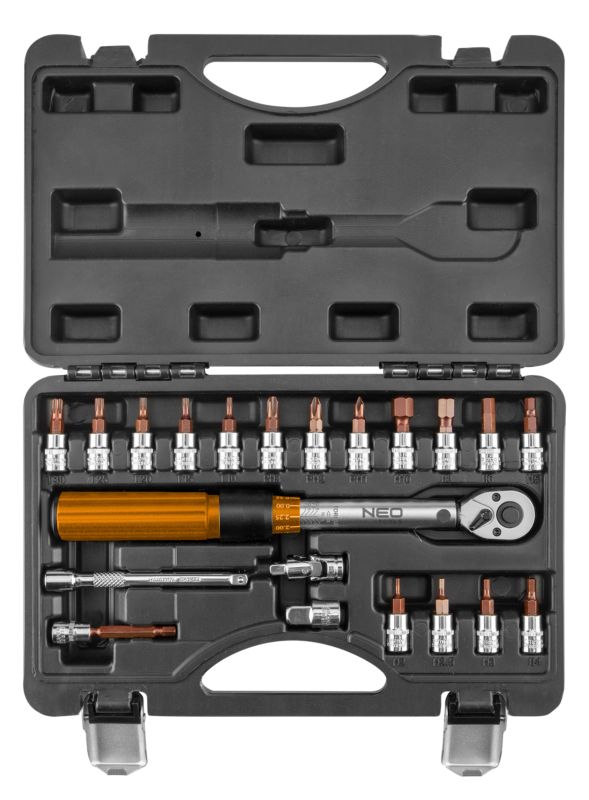 Klucz dynamometryczny Neo Tools dwukierunkowy 1/4