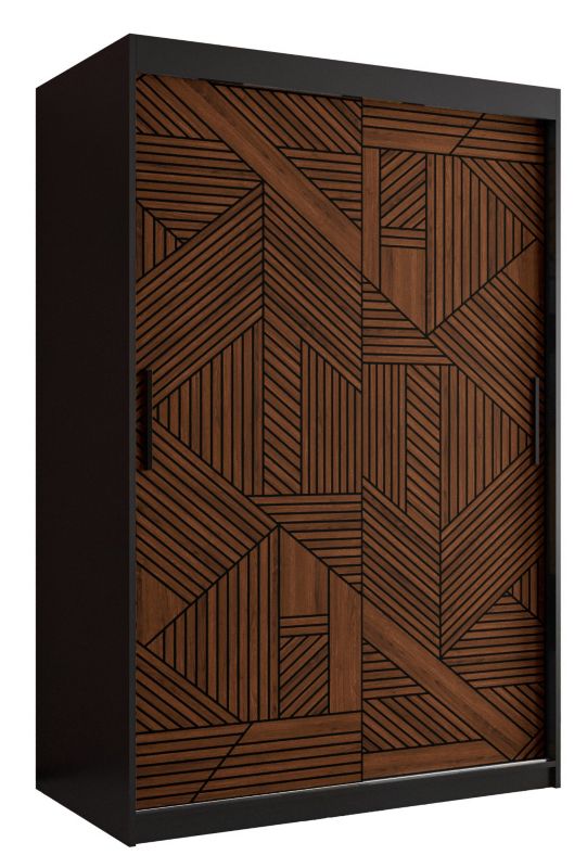 Szafa przesuwna Abiks MARSYLIA 1 120 Czarny 1szt.