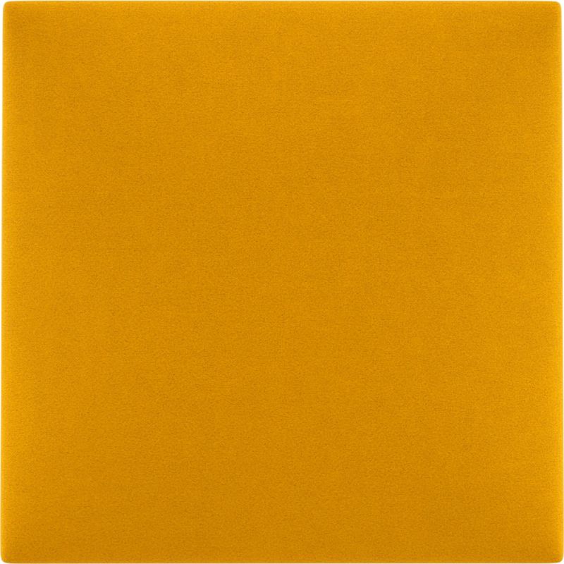 Panel ścienny tapicerowany Stegu Mollis kwadrat 30 x 30 cm żółty