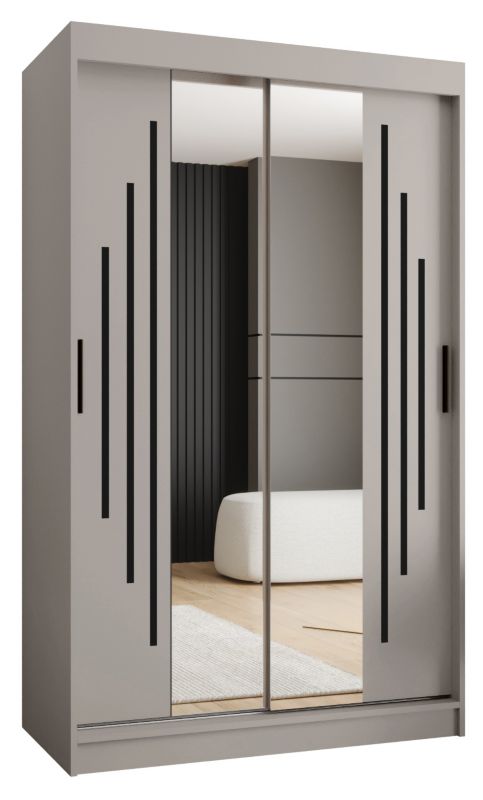 Szafa przesuwna Abiks RUBINO Y1 120 kaszmir 1szt.