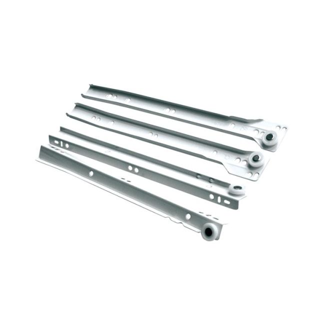 Prowadnica rolkowa 350 mm biała