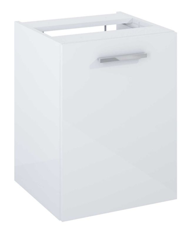 Komoda łazienkowa Elita Kwadro Plus 40cm biały połysk wisząca, front laminowany, 1 szt.