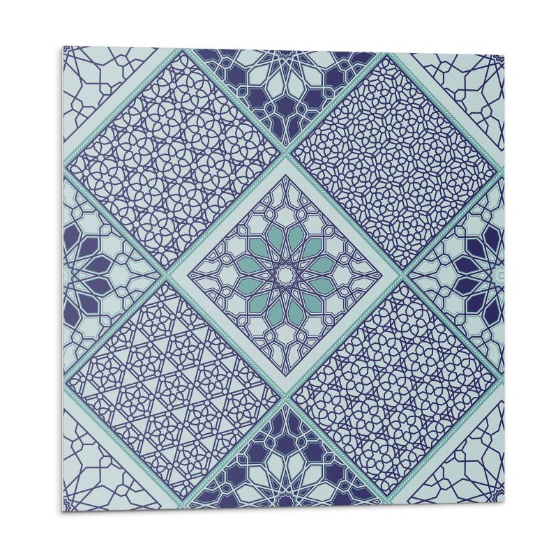 Kafelki samoprzylepne Wallfluent 30x30 cm Geometryczne wzory w mozaikowej kompozycji 9 szt.