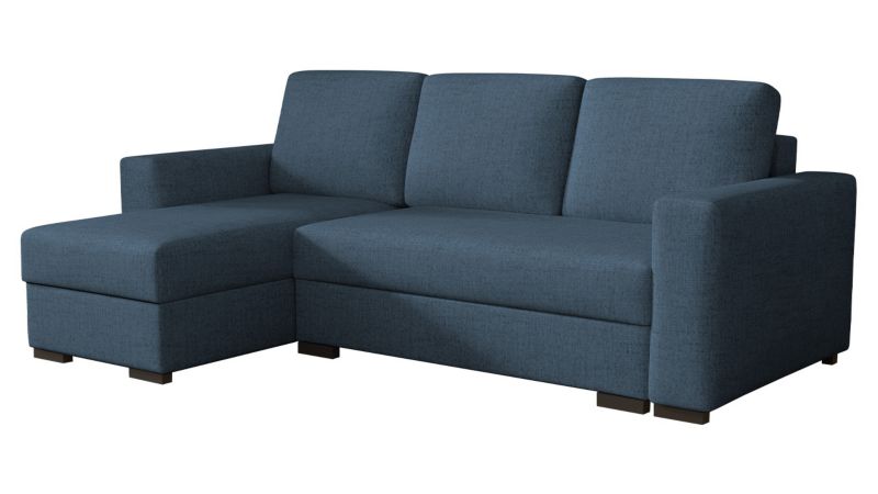 Narożnik z funkcją spania MIRJAN 24 Latte ciemny niebieski 1 szt.