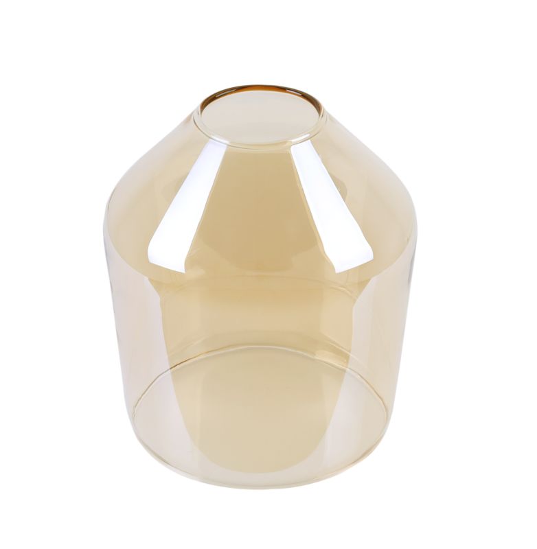 Klosz do lampy wiszącej Light Home LH Novalja E27 miodowy szklany 13.5x15cm 1szt.