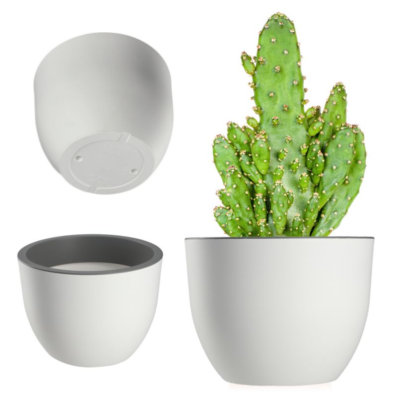 Doniczka KADAX Donica Ogrodowa 35cm Biała mat 1szt.