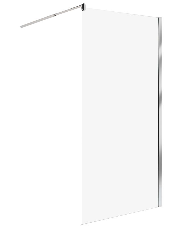 Ścianka prysznicowa Ahaus 100 x 190 cm Srebrny 1 szt.