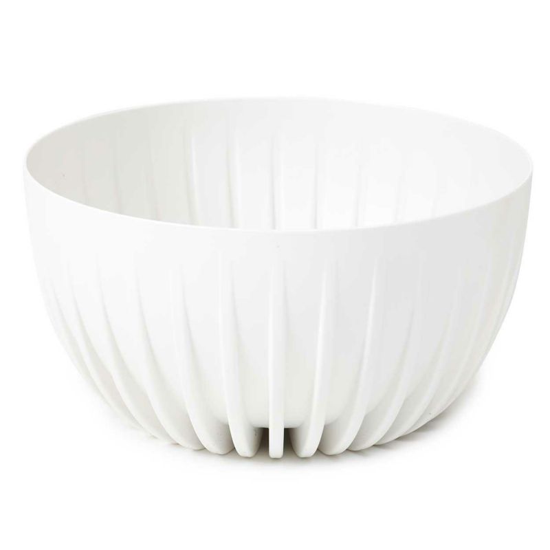 Donica HowHomely Tworzywo ECO Biała 29x15cm