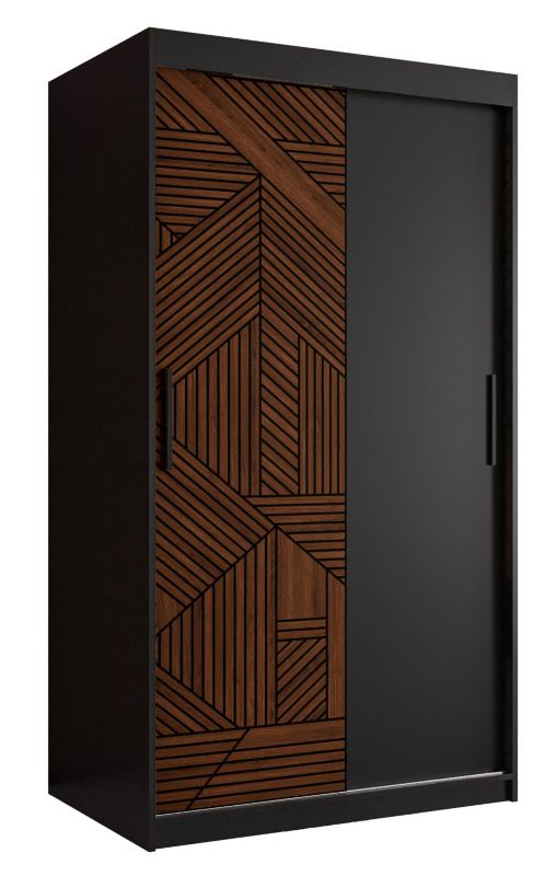 Szafa przesuwna Abiks MARSYLIA 100 Czarny 1szt.