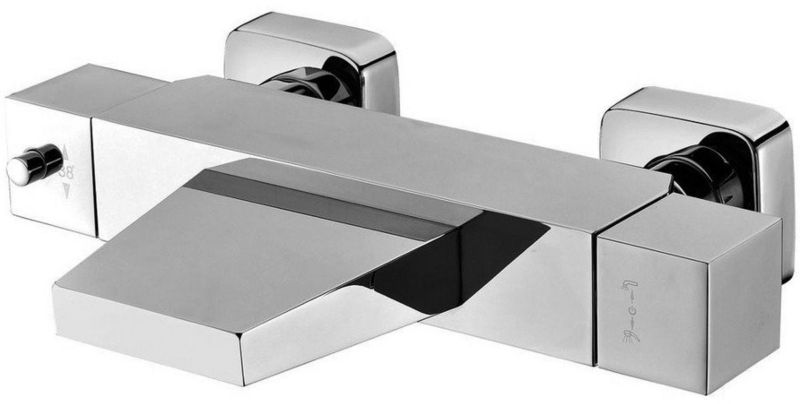 Bateria wannowo-prysznicowa Sapho Latus termostatyczna chrom, ścienna 1 szt.