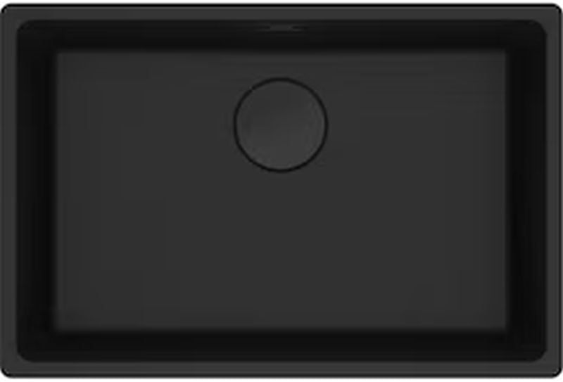 Zlewozmywak Franke Maris MRG 110-62 czarny mat 62x40 cm Fragranite 1 szt.