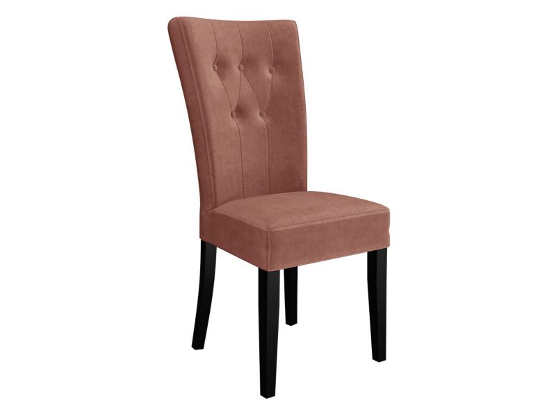 Krzesło MIRJAN 24 S67 czarny + różowy 1 szt.