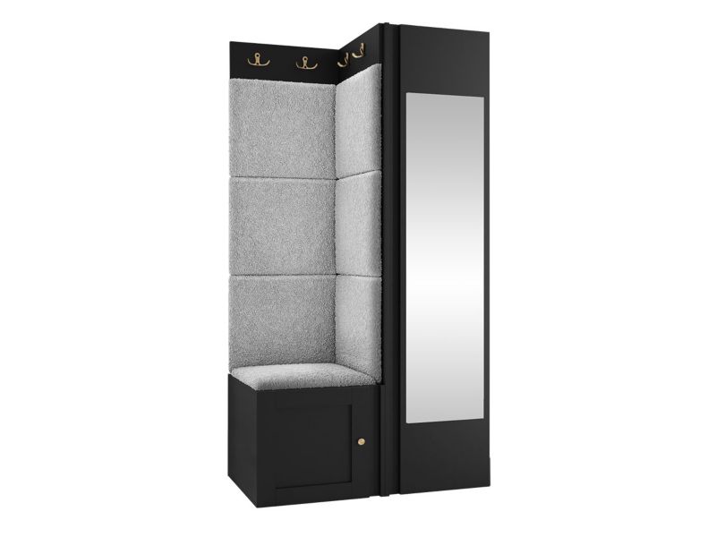 Zestaw MIRJAN 24 Orion Ramiro XXVI czarny + szara bukla 1 kpl.