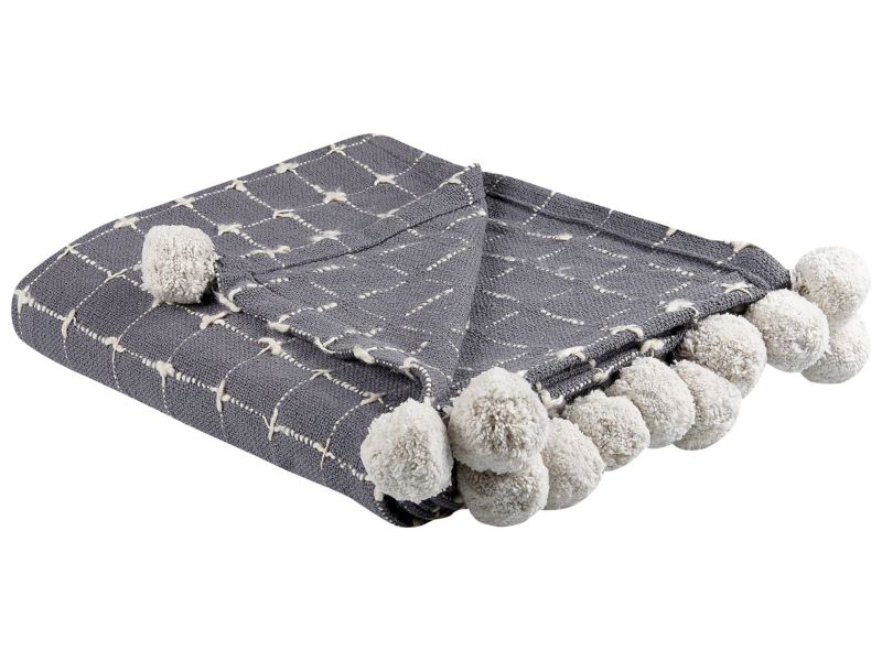 Koc Yasam Bawełna 125 x 150 cm Piaskowy 1 szt.