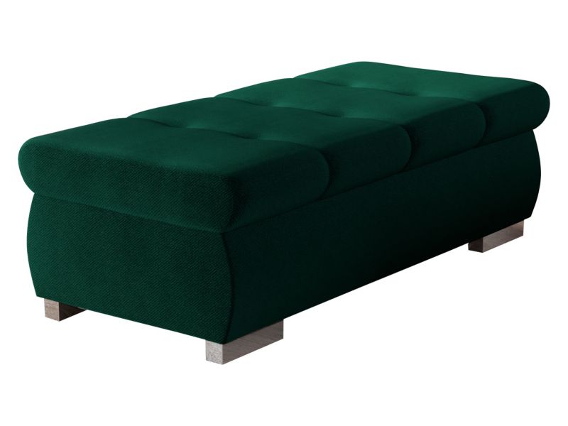 Pufa MIRJAN 24 Orkan Duża plusz butelkowa zieleń 1 szt.