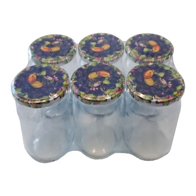 Słoik Terdens 0,72 l zgrzewka wieczko 6 szt.